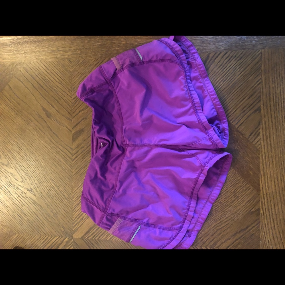 Athleta lined running shorts, XXS, good used condition